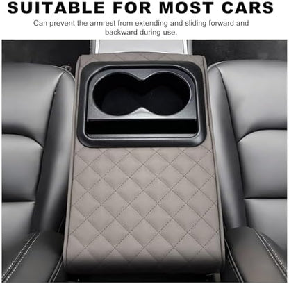Car Center Console Armrest Pillow, Memory Foam Auto Armrest Box Cover - Image 6