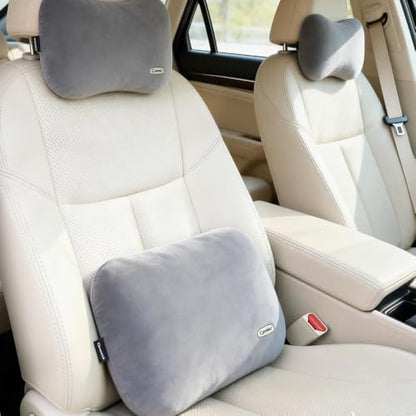 Latex Lumbar Support Pillow for Car Seat Cushion Lower Back Pain Relief - Image 6