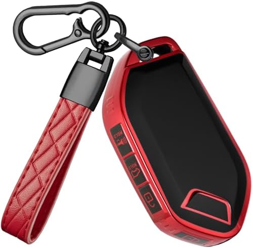 for Kia Key Fob Cover with Keychain by Unknown