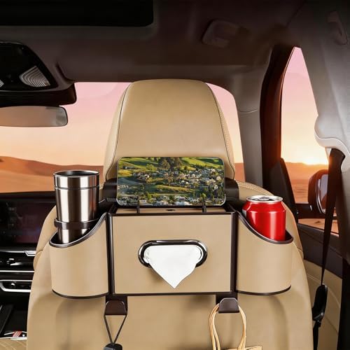 Back Seat Car Organizer, 4 in 1 Multifunctional Car Back Seat Storage Box - Image 4