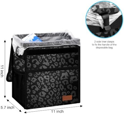Femuar Leak Proof Car Trash Can - Image 2