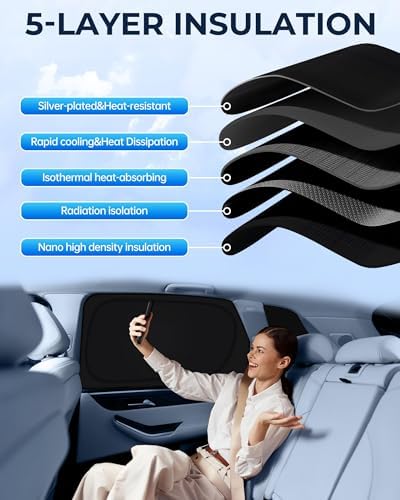 for Ford Mustang Mach-E 2021-2025 Car Window Shades - Image 5