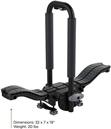 Thule Compass Kayak and SUP Roof Rack, J-Style Carrier, 130lb Weight Limit - Image 4