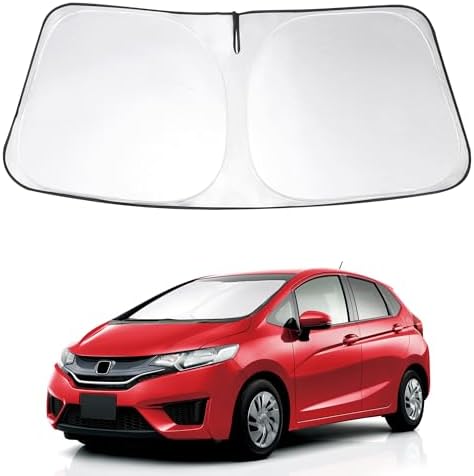 Windshield Sun Shade Sunshade for 2015-2019 2020 Honda Fit by LHFLIVE
