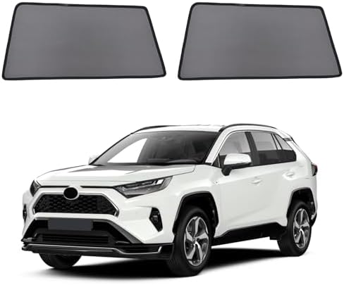 RAV4 Window Shades 2019-2024, Rear Side Mesh by KOCZIL