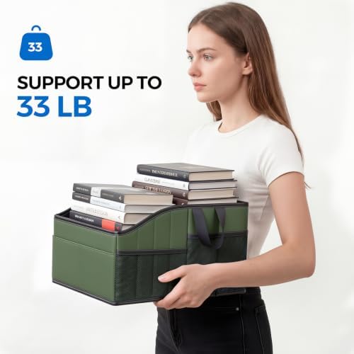 WHHMK Sturdy Leather Car Storage Support Up to 33 LB of Weight - Image 3