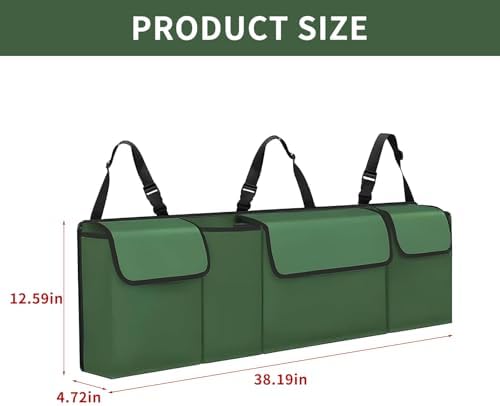 Car Trunk Organizer, Backseat Hanging Large Storage - Image 2