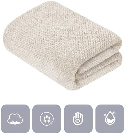 Extra Large Bath Towel Set of 2, Oversized Bath Sheet Super Soft Highly - Image 2