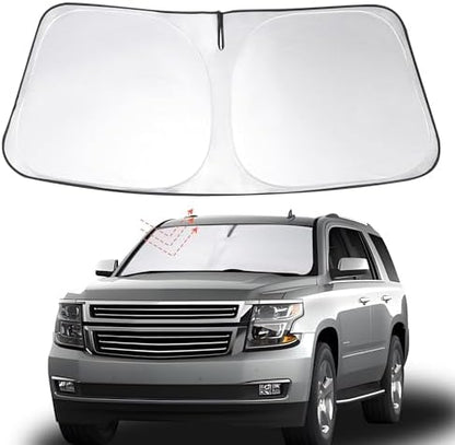 Windshield Sun Shade Sunshade for 2015-2020 Chevrolet Tahoe by LHFLIVE
