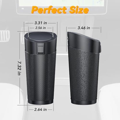 Car Trash Can with Lid, 2 Pack, 180 Trash Bags - Image 4