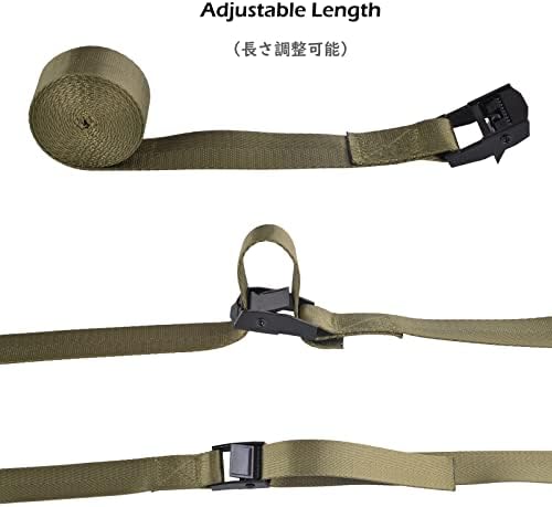 TRIWONDER Tie Down Straps Lashing Straps - Image 4