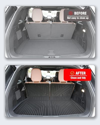Cargo Liners Backrest Mat for Lincoln Aviator Accessories 2020-2025 2026 - Image 2