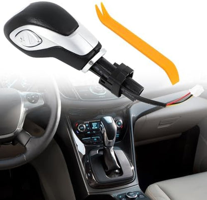 KAKSEY Automatic Gear Shift Knob Handle w/Button Compatible by KAKSEY