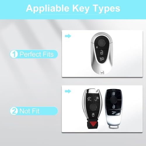 for Mercedes Benz Key Fob Cover - Image 3
