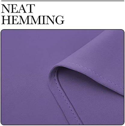 NICETOWN Lilac Purple Blackout Curtains 108" Long, 2 Pieces - Image 7
