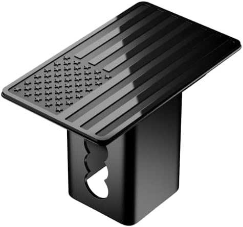 Heavy American Flag Metal Trailer Hitch Cover - Image 2