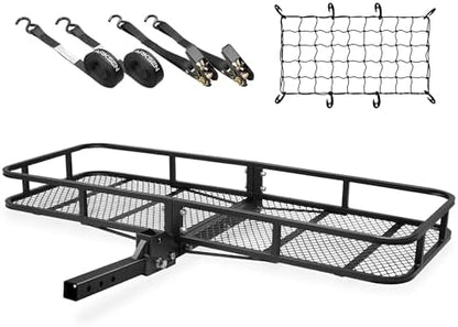 ARKSEN 60" x 23" x 5.5" Folding Hitch Cargo Carrier by ARKSEN