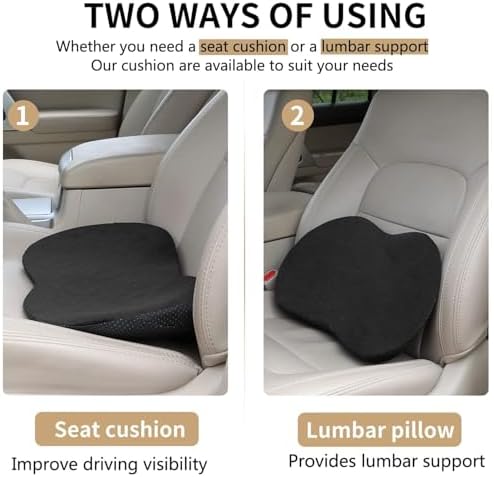 Livtribe Car Seat Cushion, Comfortable Wedge Seat Cushions - Image 2