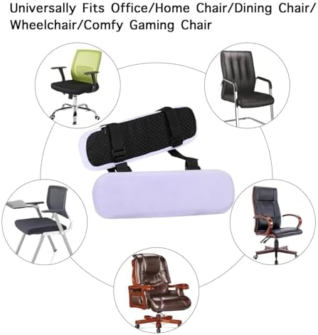 MOSISO Chair Armrest Pads, Home/Office Chair Arm Rest Covers - Image 6