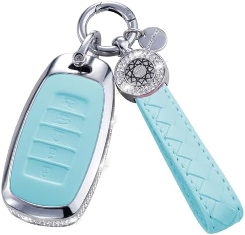 for Hyundai Key Fob Cover with Keychain, 5 Buttons by Unknown