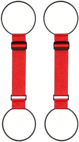 Luggage Straps for Suitcases, Luggage Connector Belt Strap 2 Red by SpassLeben