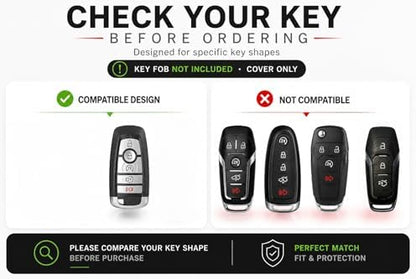 USA Flag-Inspired Heavy Duty Zinc Alloy Key Fob Cover, Accessories Compatible - Image 6