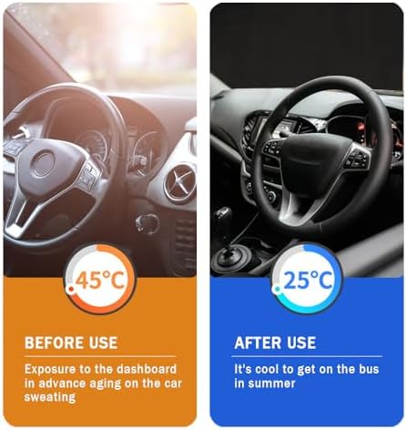 Car Windshield Sun Shade, Foldable Car Shade Umbrella - Image 4