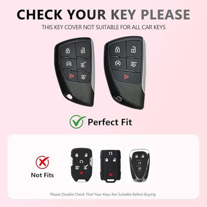 for Chevy Key Fob Cover, 6 Button TPU Protection Case - Image 2
