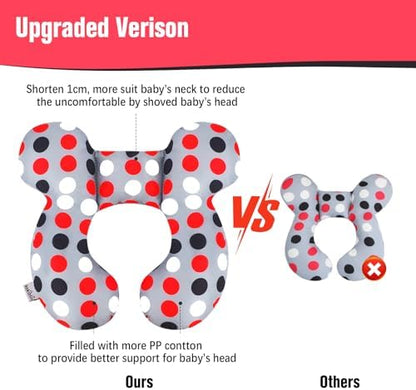 KAKIBLIN Baby Neck Pillow, Upgraded Baby Neck Pillows - Image 5