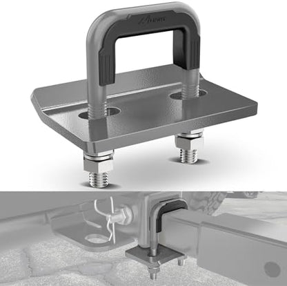 Nilight Trailer Hitch Tightener Anti-Rattle Grey U-Bolt by Nilight