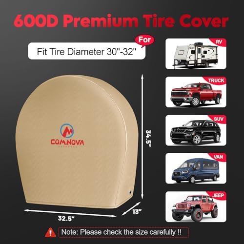 Comnova RV Tire Covers 2 Pack - Image 2