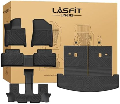 LASFIT Floor Mats for Hyundai Santa Fe Gas 2027 2026 2025 2024 by LASFIT