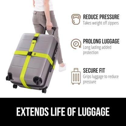 GORILLA GRIP Heavy Duty Luggage Straps - Image 5