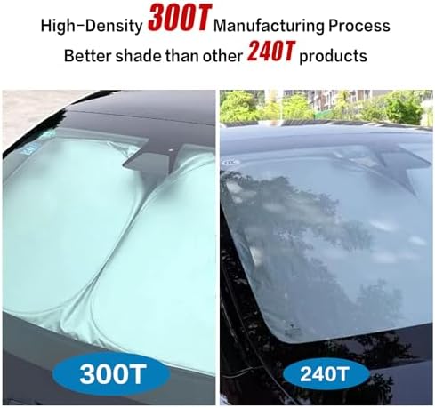 300T Sunshade for Tesla Model Y Model 3, Car Accessories 2026 for Tesla - Image 2
