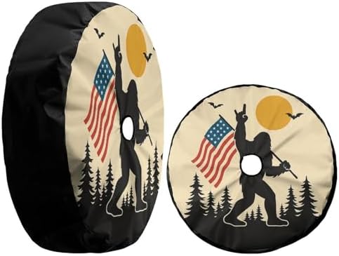 Gorilla USA Flag Spare Tire Cover - Image 3