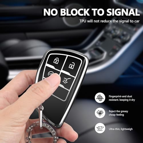 for Chevy Key Fob Cover, 5 Button TPU Protection Case - Image 3