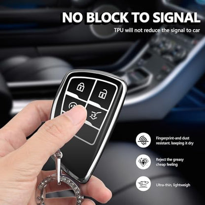 for Chevy Key Fob Cover, 5 Button TPU Protection Case - Image 3