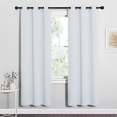 NICETOWN Room Darkening Curtains, 2 Panels, 34 by 72-inch - Image 2