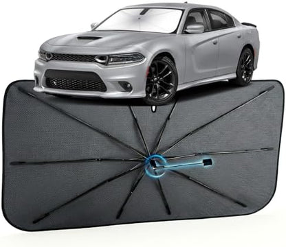 Car Windshield Sun Shade Umbrella by MakeLifeBetter