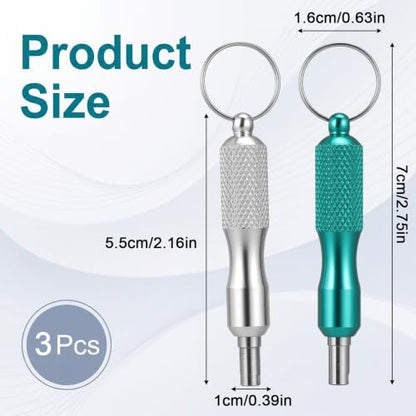 3Pcs Valve Stem Removal Tool Valve Core Remover - Image 2