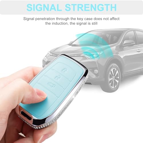 for Toyota Key Fob Cover with Keychain - Image 6