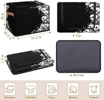 Skeleton Storage Bins With Zipper Lid, Collapsible Trunk Organizer, Car - Image 3