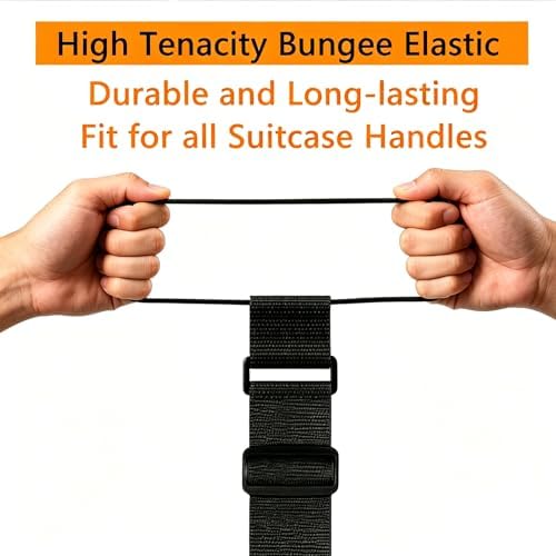 Luggage Straps for Suitcases, Extended Adjustable Luggage Connector Straps - Image 5