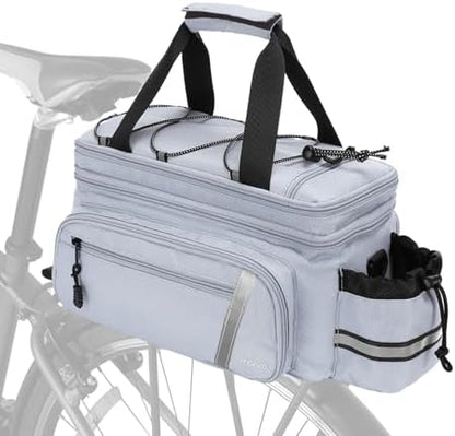 MOSISO Bike Rack Bag with Rain Cover, Bike Trunk Cooler Handag - Image 2