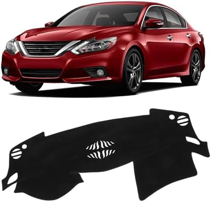 KUST Black Dash Cover for Nissan Altima L33 2013-2018 Non-Slip Dashboard Cover by KUST