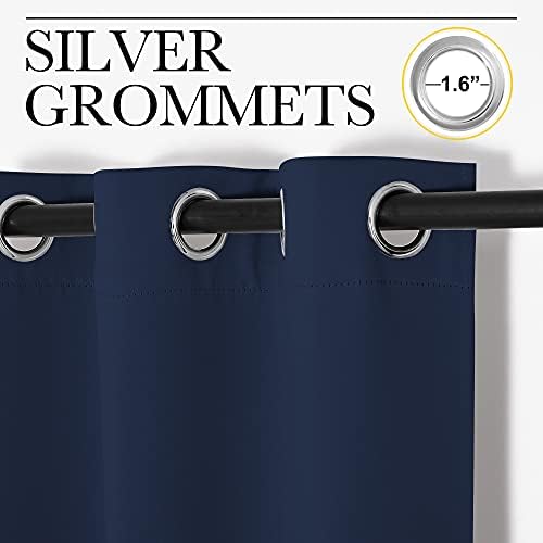NICETOWN Blackout Curtain Panels, 2 Panels, W29 x L20-inch - Image 2
