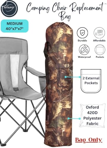 40"x7"x7" Replacement Bag for Folding Camping Chair, Camp Chairs, Yoga Mat - Image 2