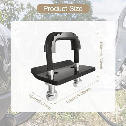 Hitch Tightener Anti Rattle Clamp Heavy Duty Hitch Stabilizer Avoid Movement on - Image 3