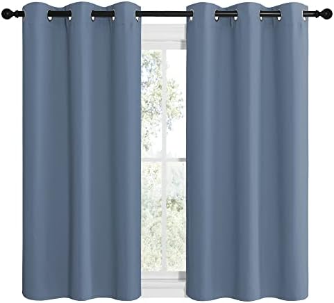 NICETOWN Home Fashion Thermal Insulated Solid Grommet Blackout Window Treatment - Image 2