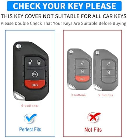 QBUC for Jeep Key Fob Cover - Image 2